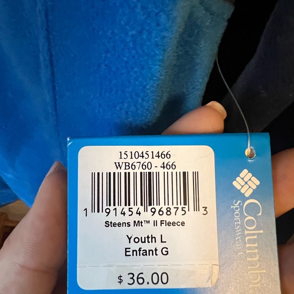 Brand new with tags Columbia fleece zip up jacket. - Picture 4 of 4